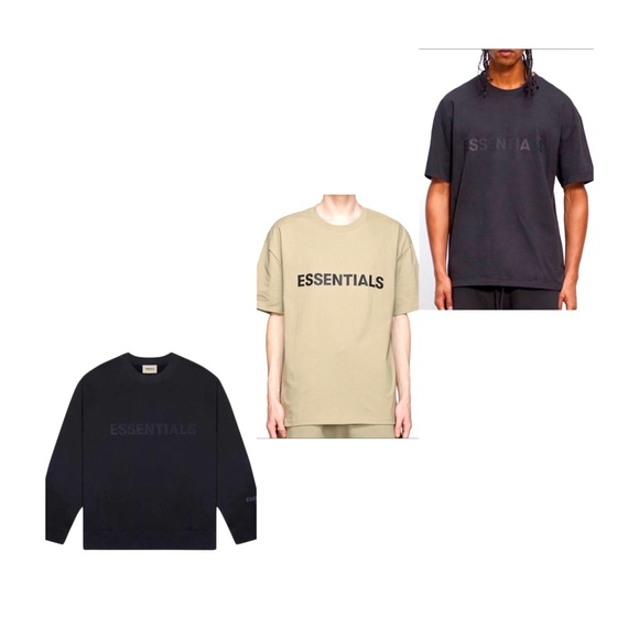 FOG ESSENTIALS (crew neck & 2 tshirts) - Picture 1 of 7